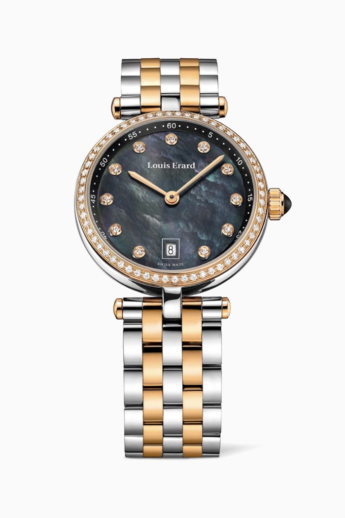 Romance Diamond Quartz Watch, Multicolour