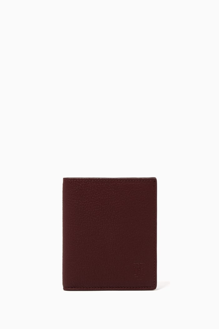 

Classic Leather Wallet, Burgundy