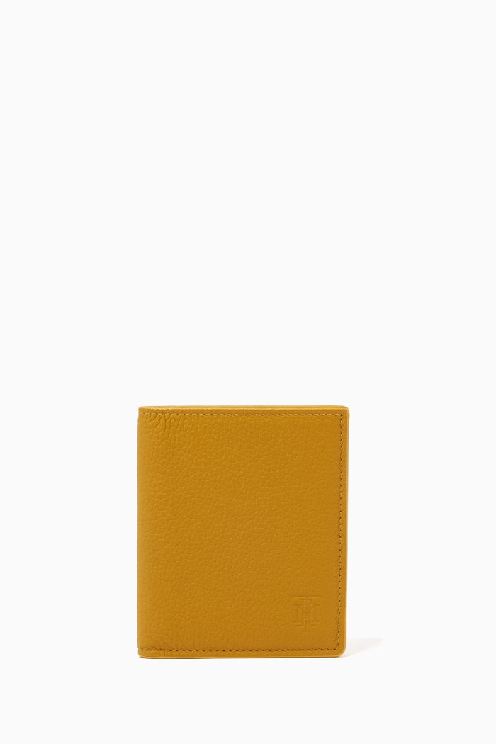 

Classic Leather Wallet, Yellow