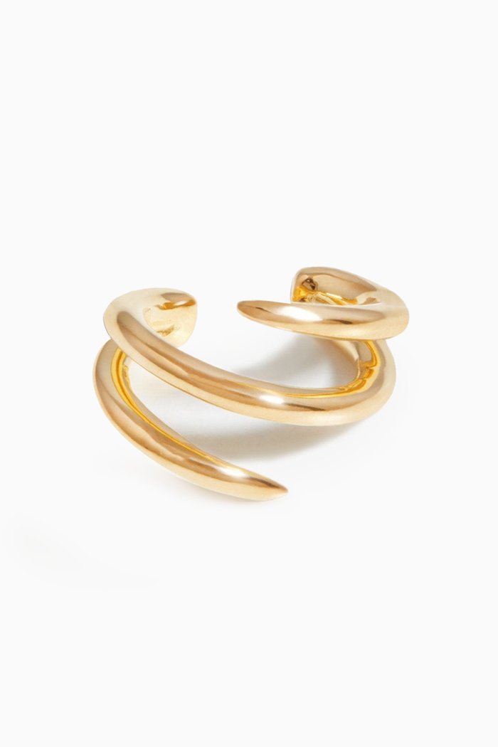 

Claw Lacuna Single Ear Cuff in 18kt Gold Vermeil Plated Silver