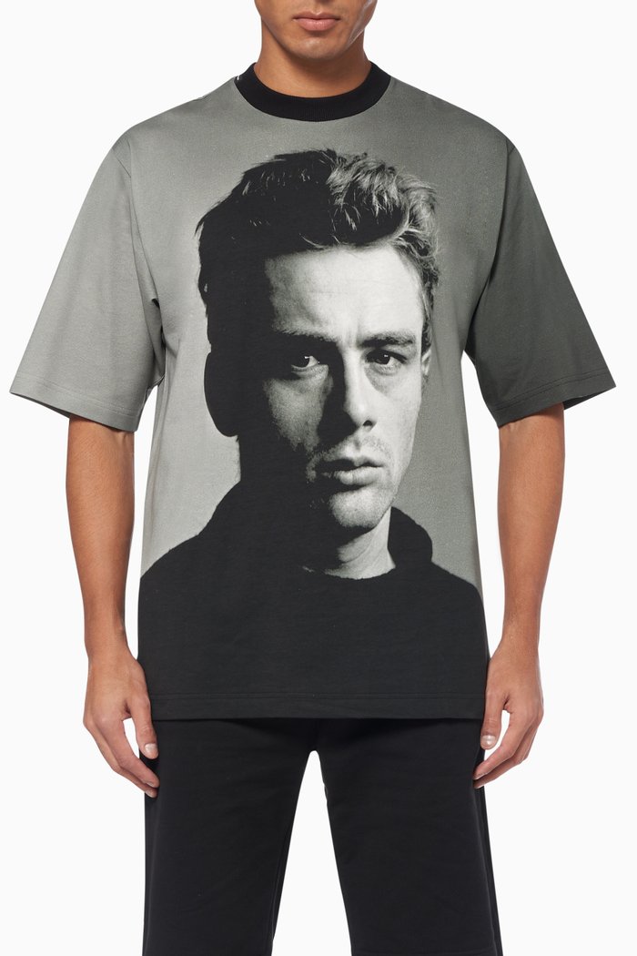 

Oversized James Dean T-Shirt, Black