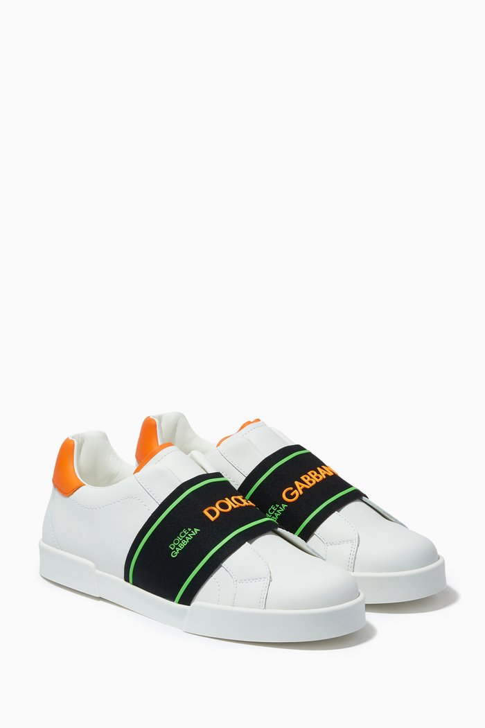 

DNA Sneakers in Leather, Multicolour