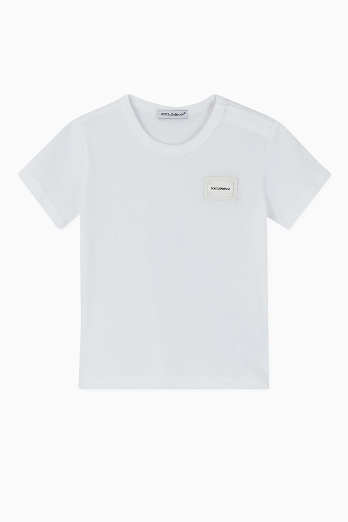 

Logo Plaque T-Shirt, White