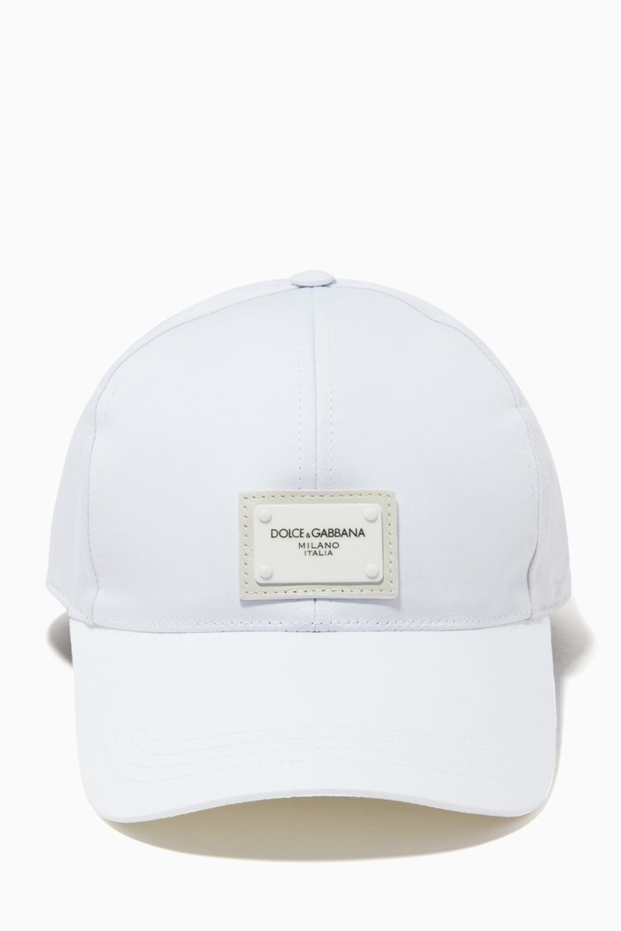

DG Logo Patch Baseball Cap, White