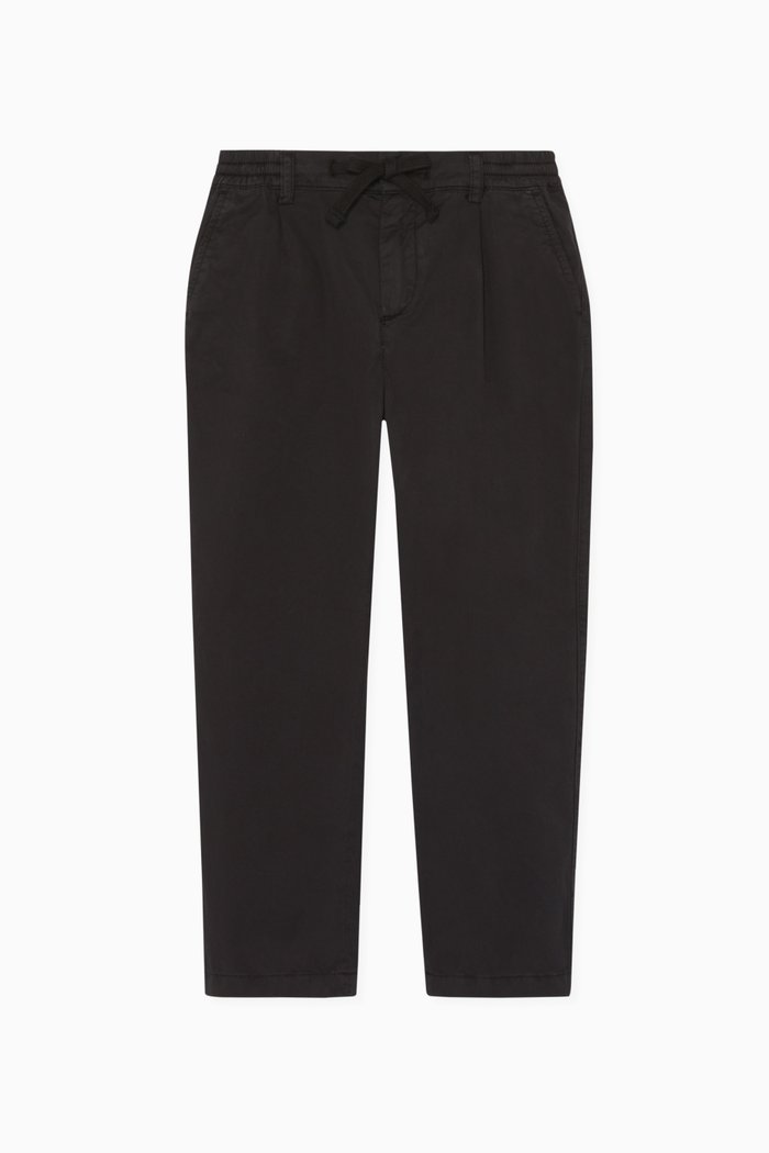 

Cotton-Jersey Pants, Black