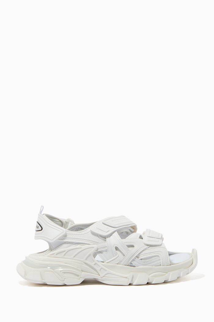 

Track Sandals in Neoprene & Rubber, White