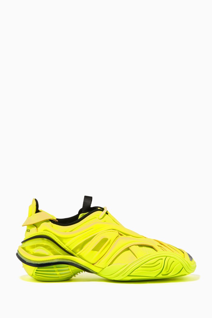 

Tyrex Sneakers in Neon Molded Rubber & Nylon, Yellow