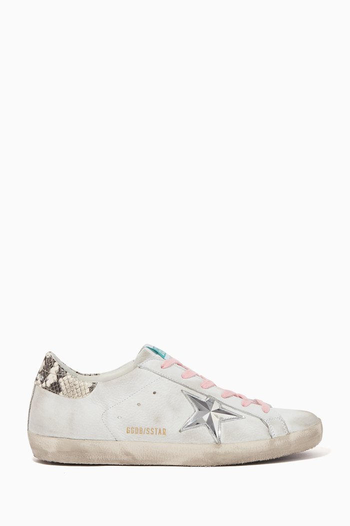 

Superstar Leather Sneakers, White