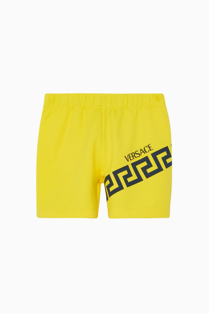 

Greca Jersey Shorts, Yellow