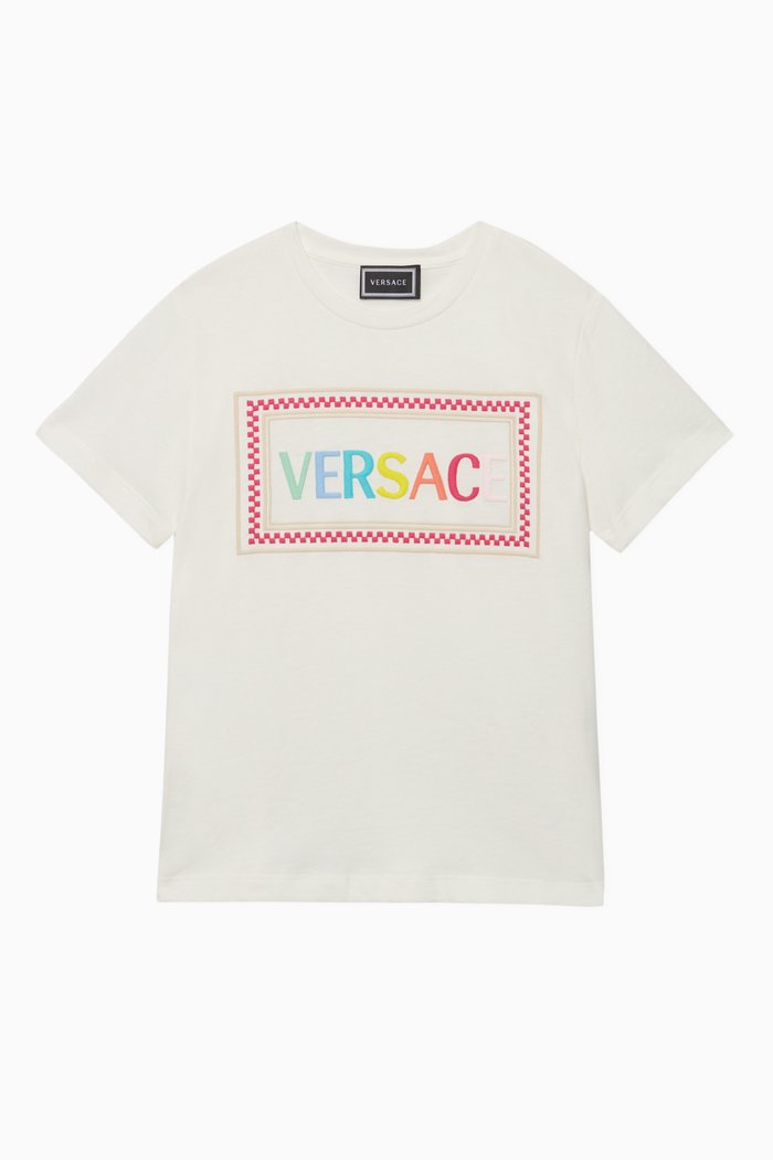 

90s Vintage Logo Jersey T-shirt, White
