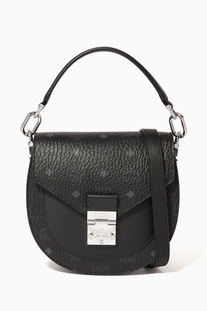 

Patricia Monogram Bag, Black