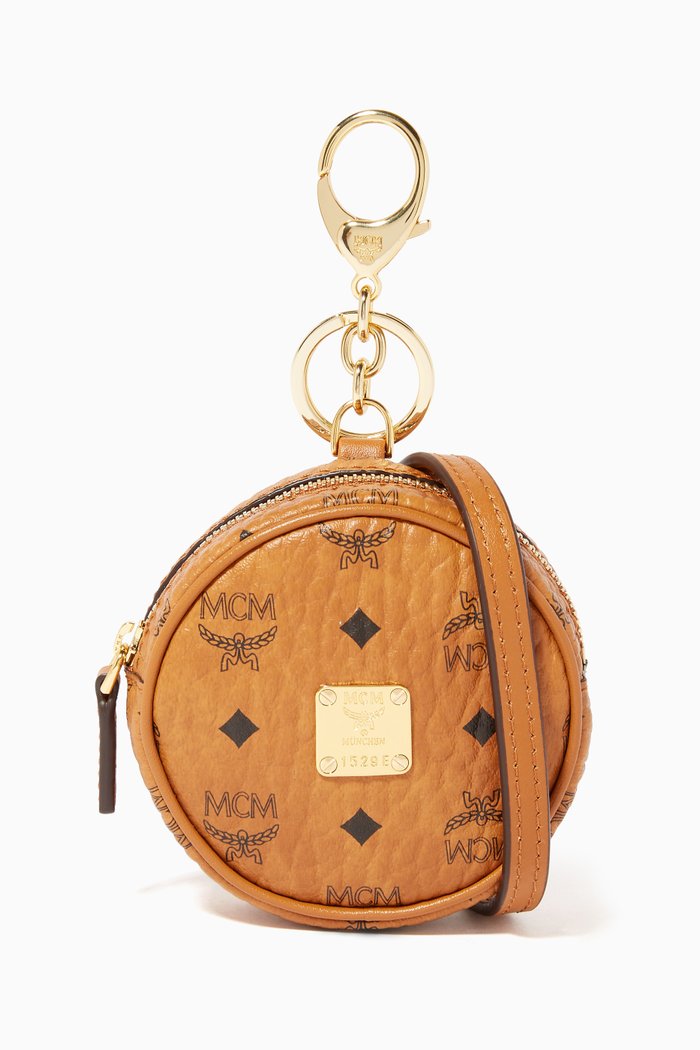 

Logo-Print Charm, Brown