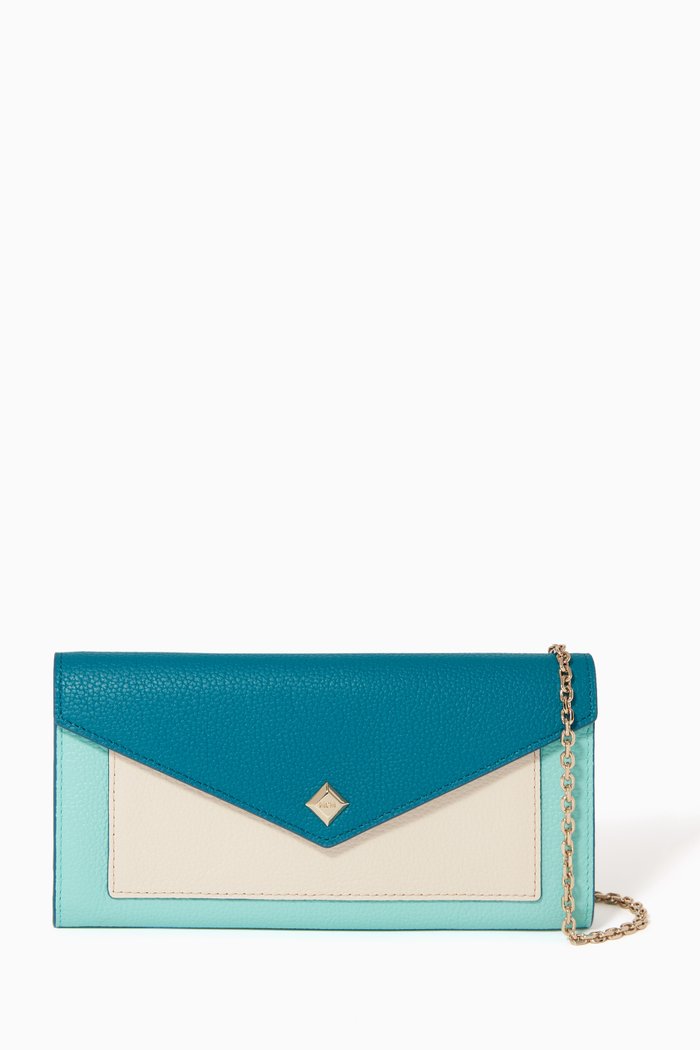 Love Letter Cross-Body Wallet, Green