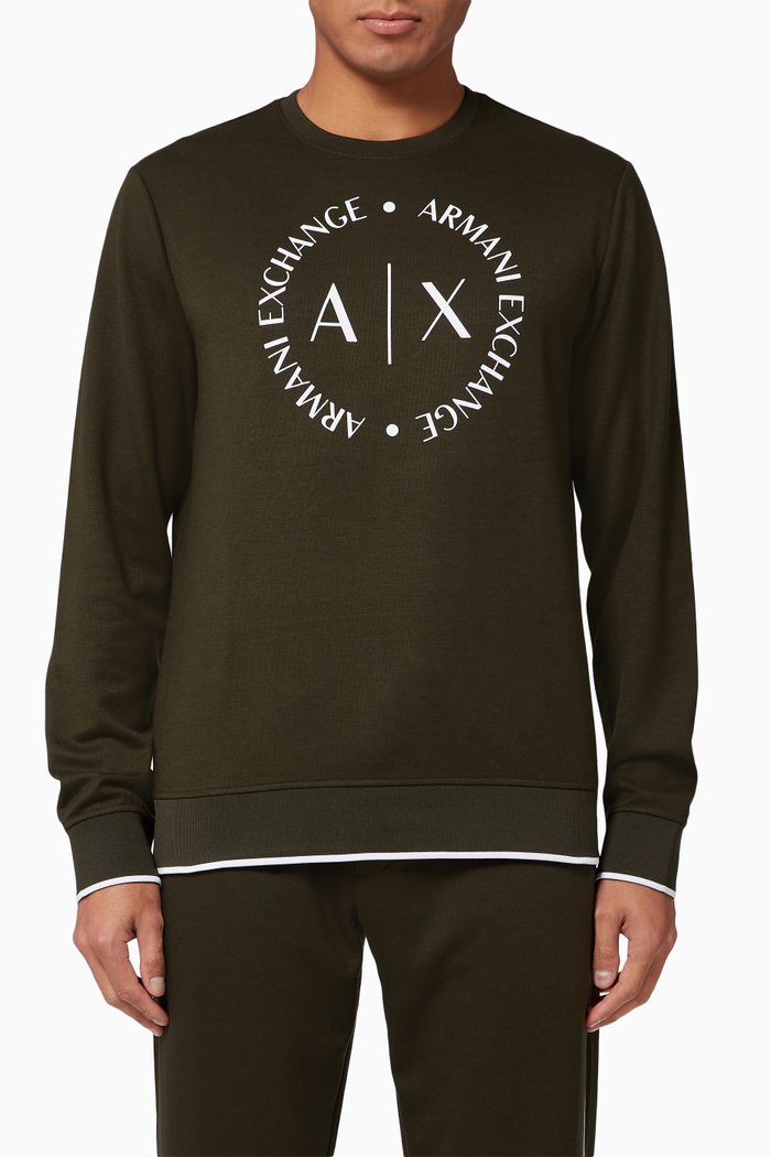 

Circle Logo Sweatshirt, Yellow