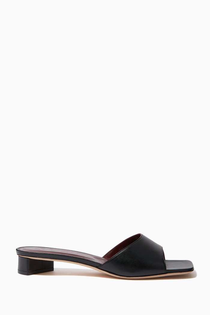 

Simone Mules in Nappa, Black