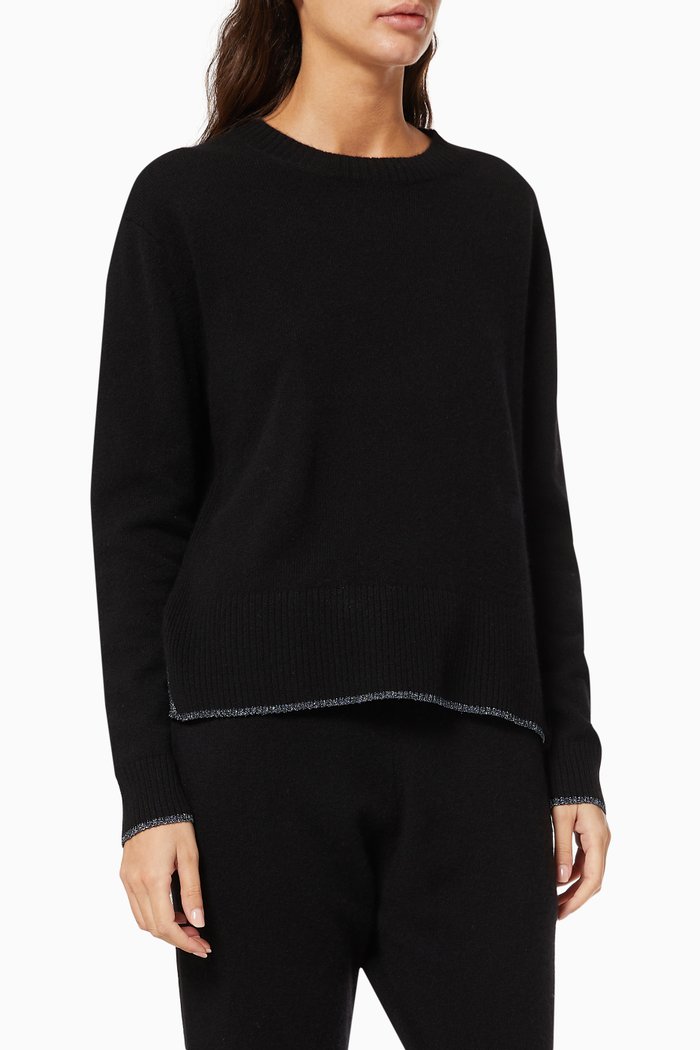 

Charlee Cashmere Sweater, Black