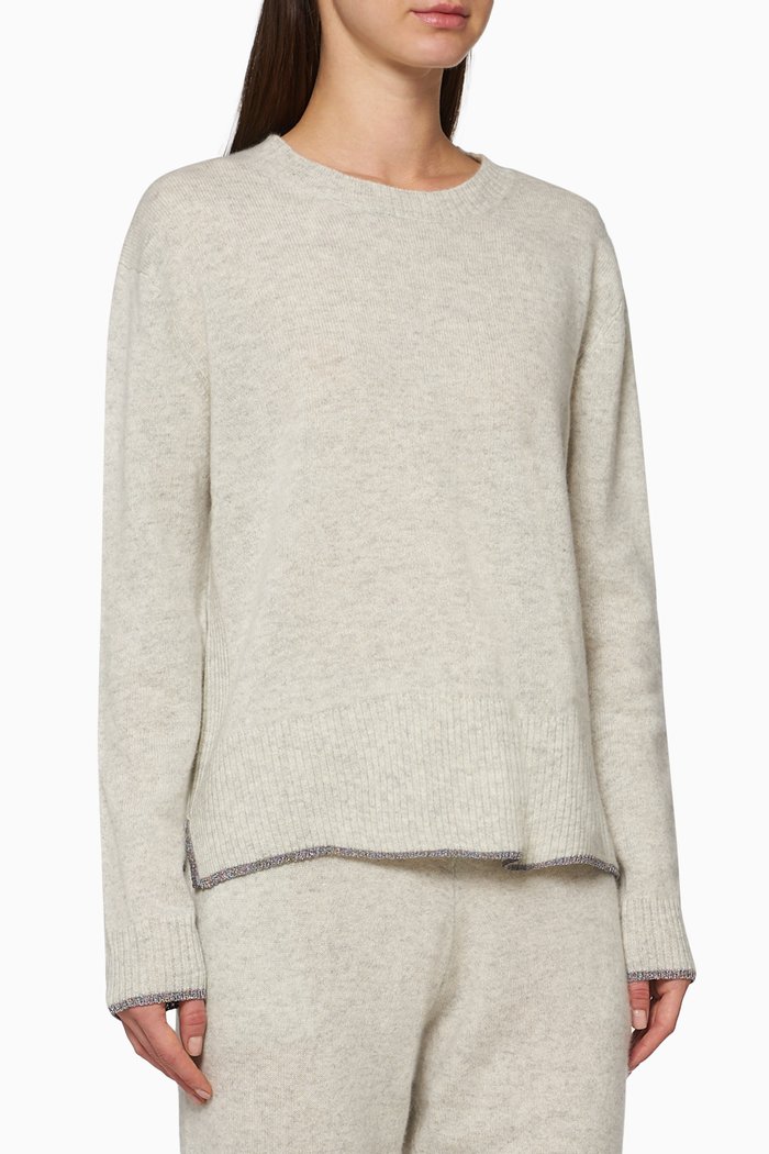 

Charlee Cashmere Sweater, Grey
