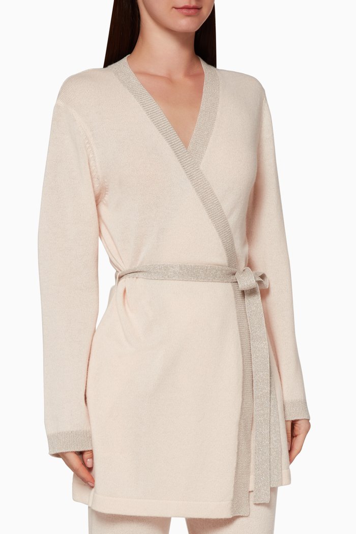 

Bella Cashmere Robe, Pink