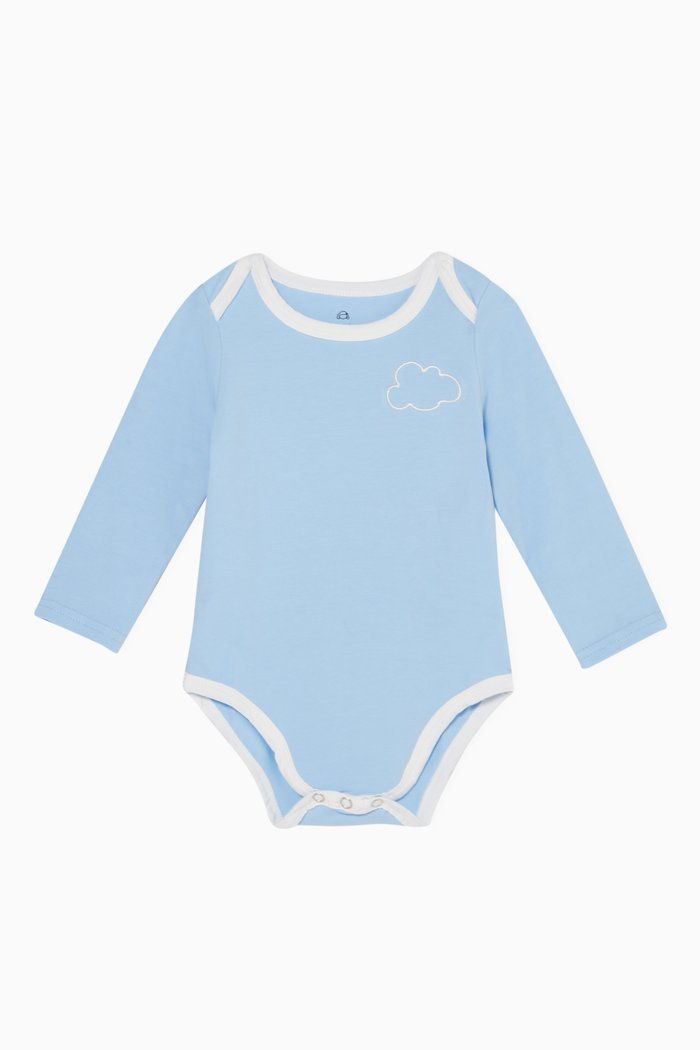 

Roo Long Sleeves Bodysuit, Blue