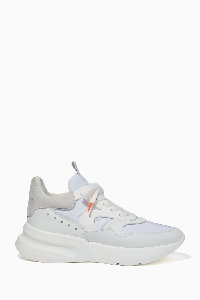 

Oversized Runner Sneakers, White