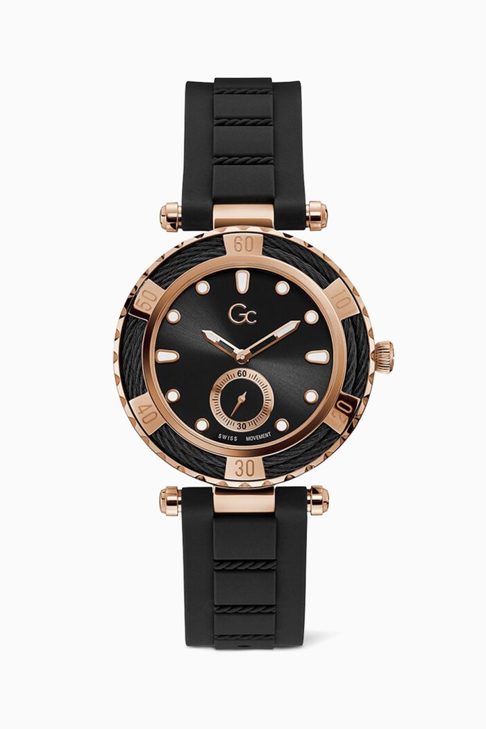 

LadyDiver Cable Watch, Black