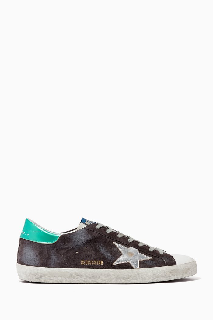 

Suede Superstar Sneakers, Grey