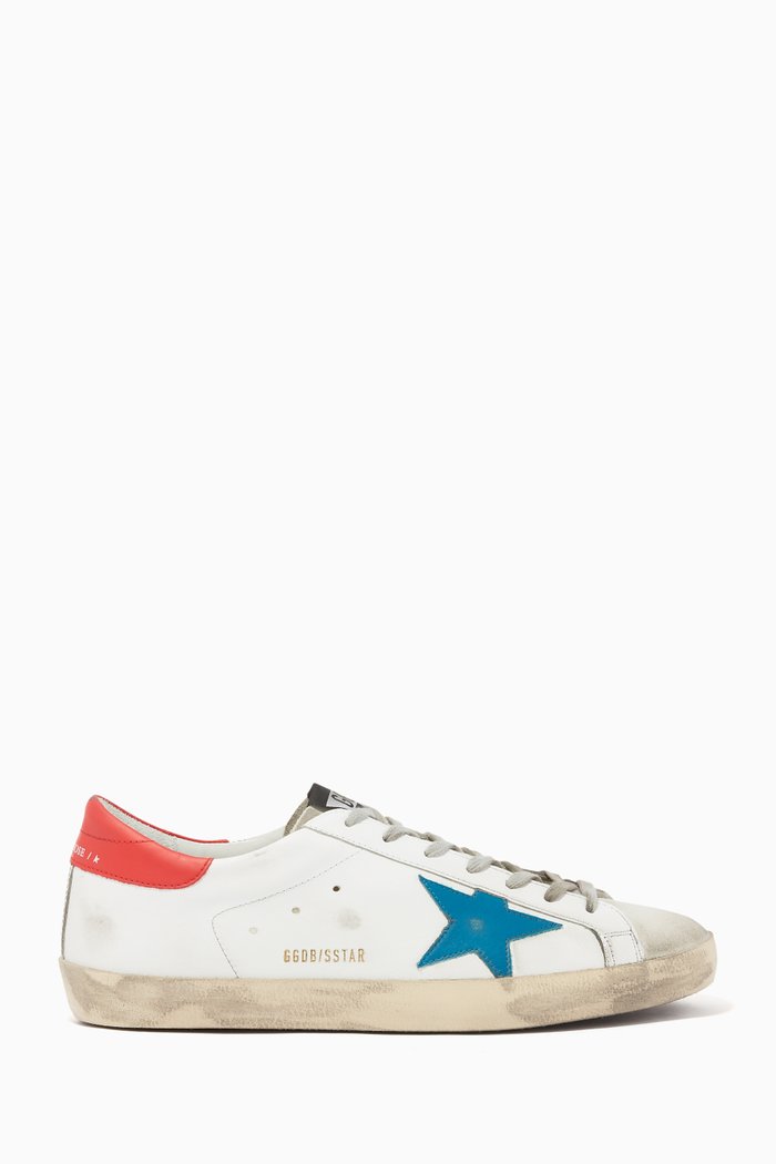 

Superstar Vintage-Finish Sneakers, White