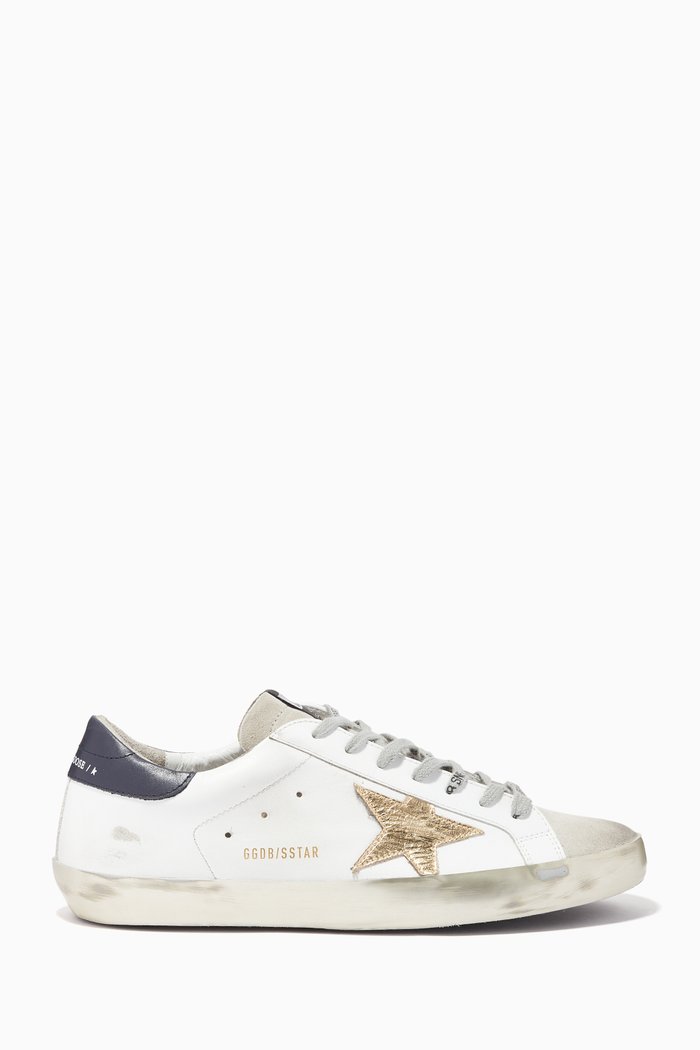 Superstar Metallic Sneakers, White