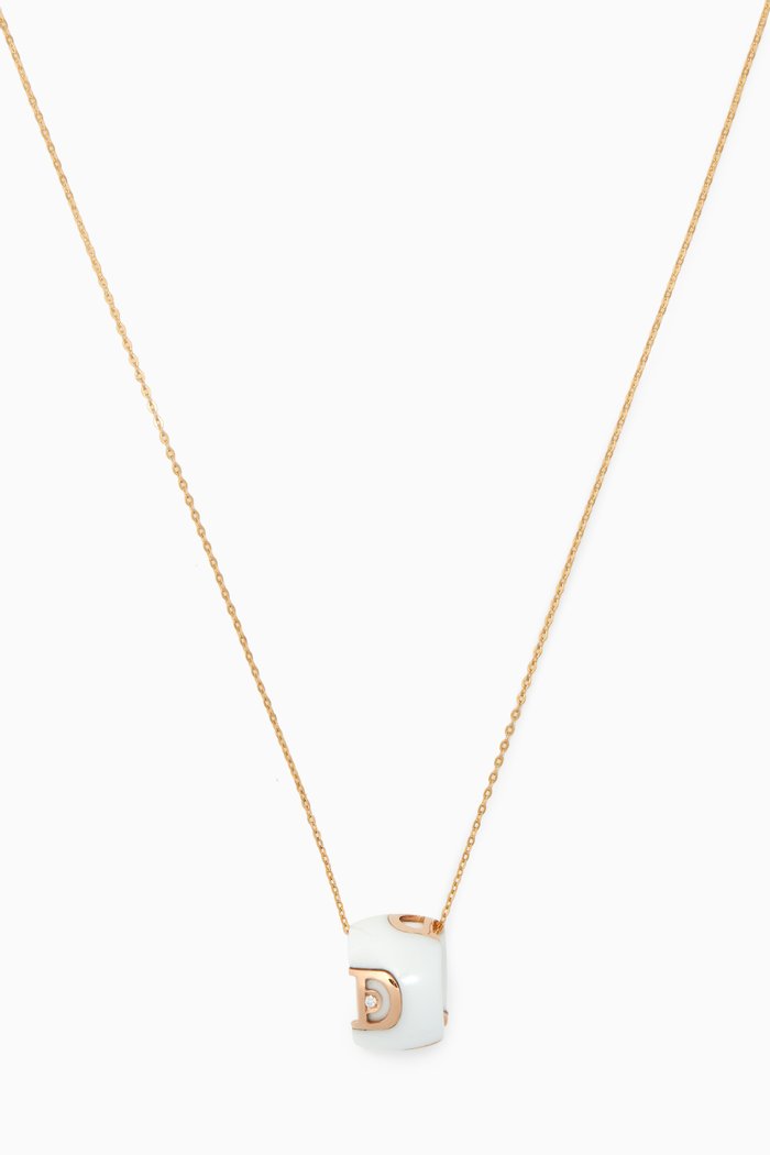 

D.Icon Diamond Necklace, White