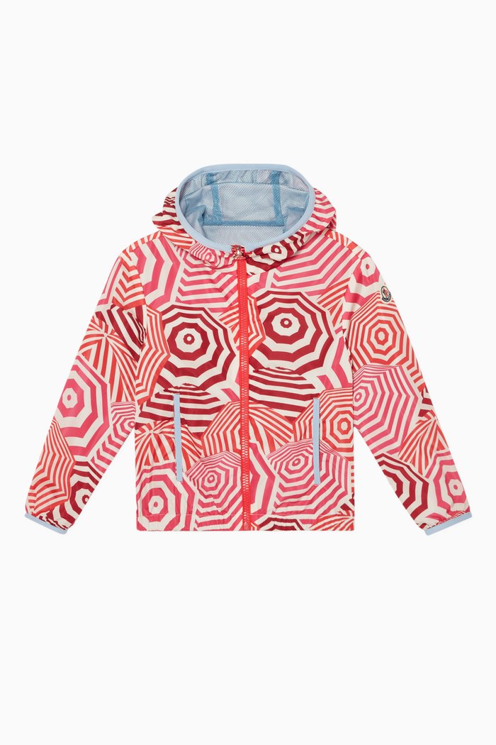 

Umbrella Print Windbreaker Jacket, Multicolour