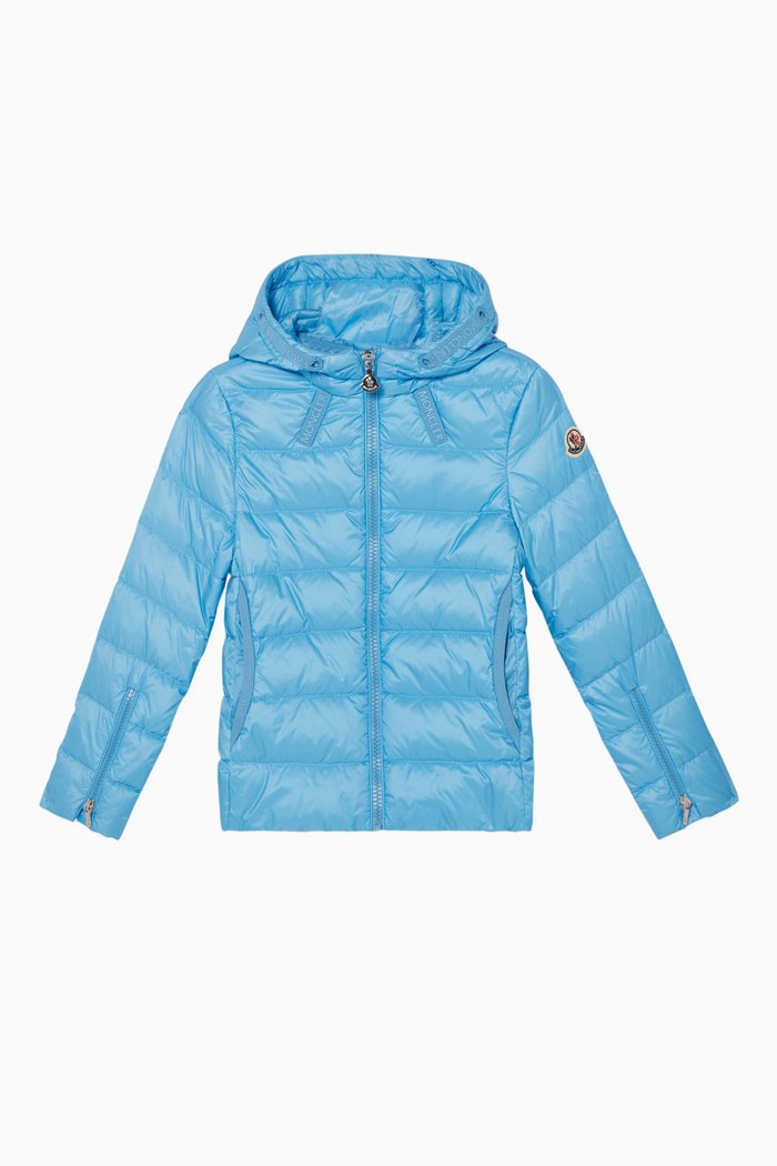 Puffer Grossgrain Jacket, Blue
