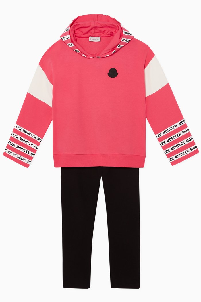

Logo Hoodie & Leggings Set, Multicolour