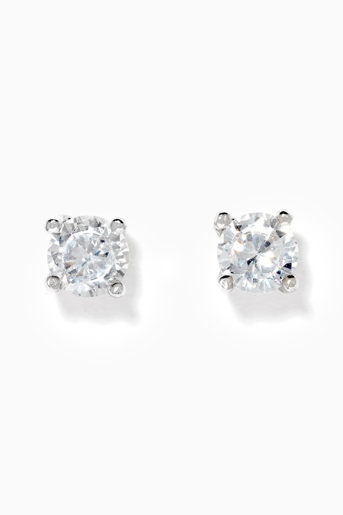 Silver Stud Earrings