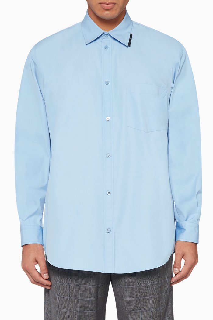

Rubber Logo Shirt, Blue