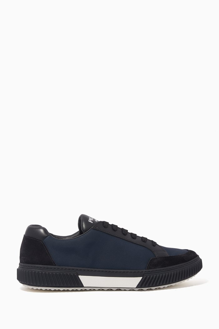 

Stratus Suede & Fabric Sneakers, Blue