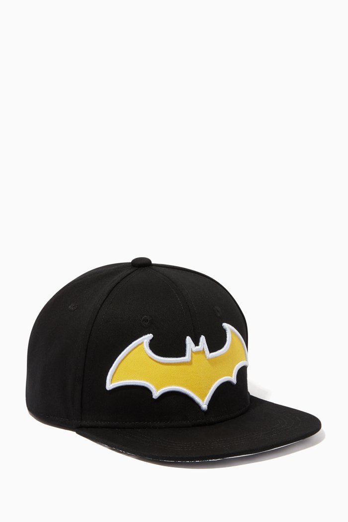 Batman Logo Baseball Cap, Black