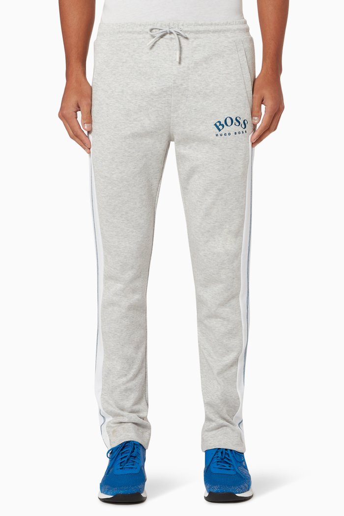 

Hadim Logo Print Track Pants, Grey