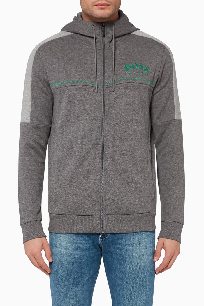 

Saggy Win Hooded Sweatshirt, Grey