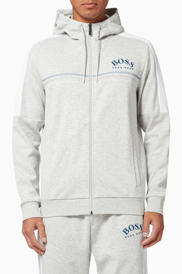 

Saggy Win Hooded Sweatshirt, Grey