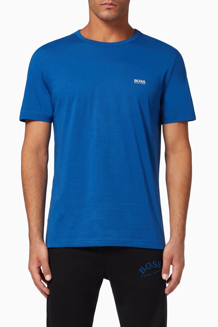 

Logo Print T-Shirt, Blue
