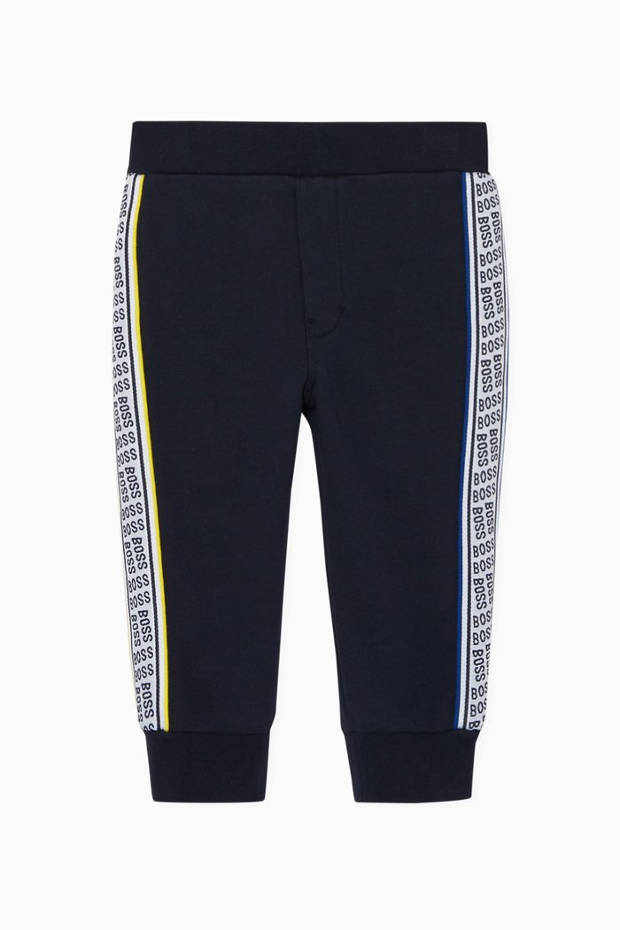 

Logo Tape Track Pants, Blue