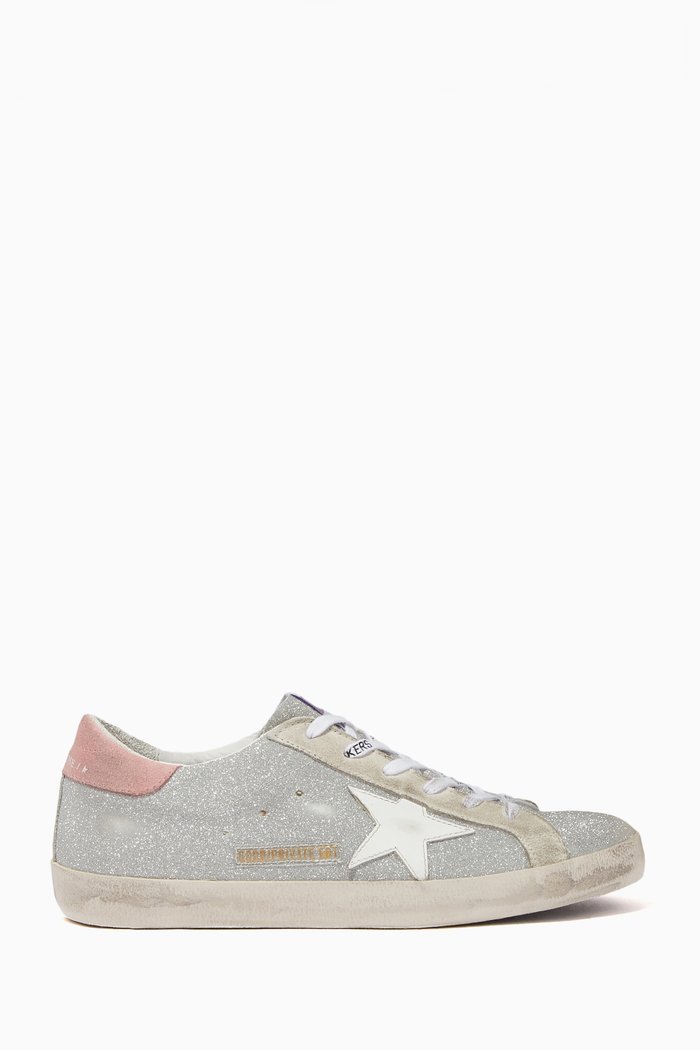 

Superstar Glitter Sneakers, Silver