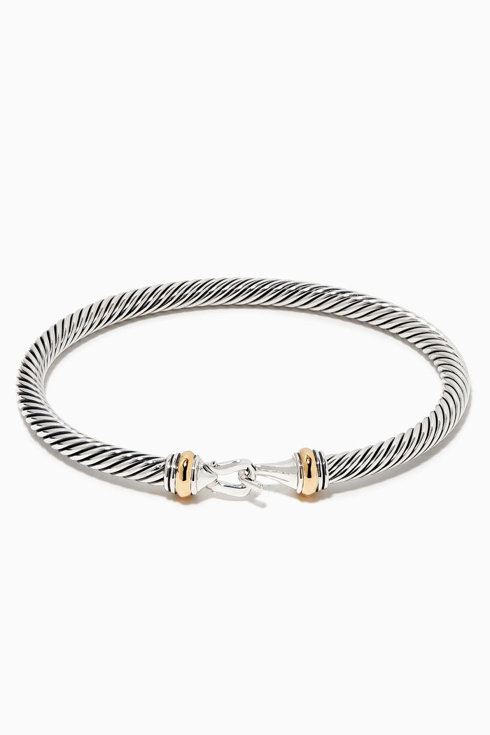 

Cable Classic Buckle Bracelet, Silver
