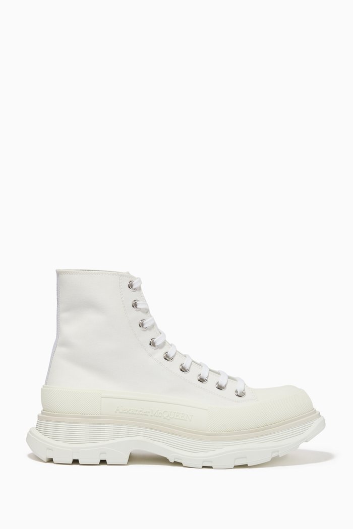 

Tread Slick Canvas Boots, White