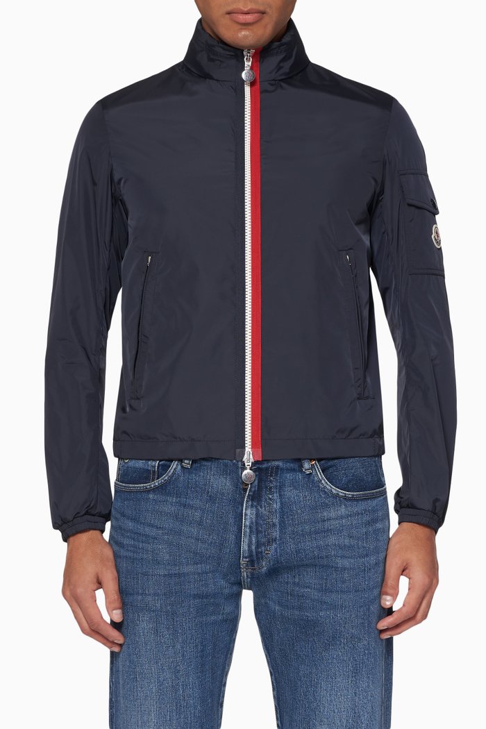 Keralle Hooded Technical Jacket, Blue