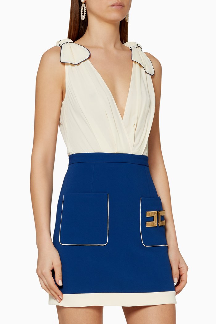

Separable Short Dress, Blue