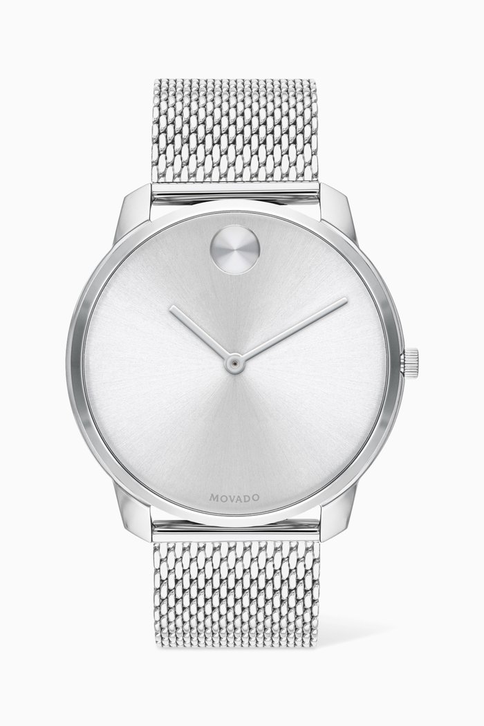 

BOLD Mesh Bracelet Quartz Watch, Silver