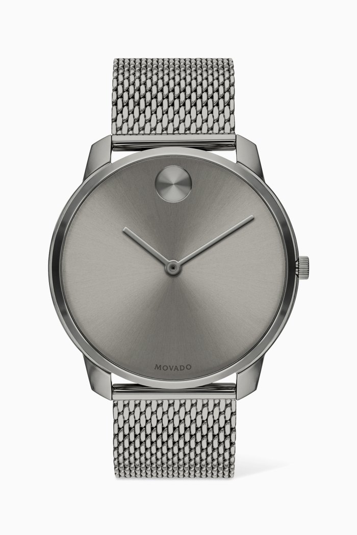 

BOLD Thin Quartz Watch, Grey