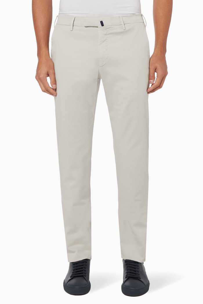 

Garment Dyed Stretch Chinos, Neutral