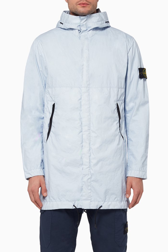 

Membrana 3L TC Hooded Jacket, Blue